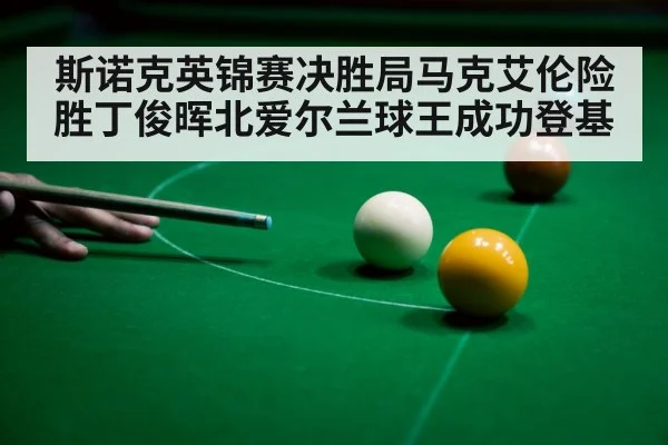 斯诺克英锦赛决胜局马克艾伦险胜丁俊晖北爱尔兰球王成功登基